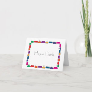 Porte-monnaie Bordure Papier à lettres personnalis