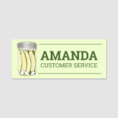 Porte-nom Accueil Canned Kosher Dill Sour Pickles Pickle Pic (Devant)