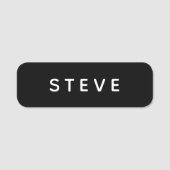 Porte-nom Activité professionnelle simple (Devant)