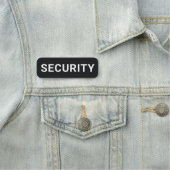 Porte-nom Agent de sécurité (En situation)