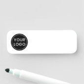 Porte-nom Ajouter votre propre logo sec effacer (En situation)