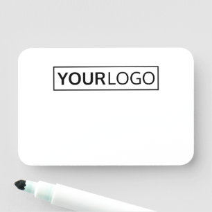 Porte-nom Ajoutez votre propre logo grand effacement sec