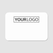 Porte-nom Ajoutez votre propre logo grand effacement sec (Devant)