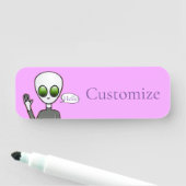 Porte-nom Alien courtois Thunder_Cove (En situation)
