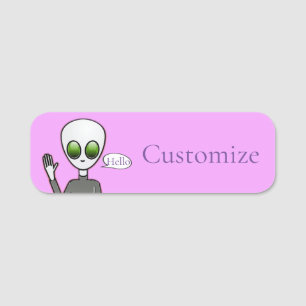 Porte-nom Alien courtois Thunder_Cove