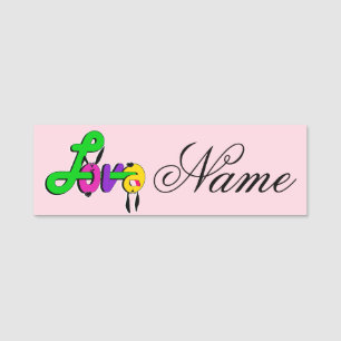 Porte-nom Amour, vacances, Saint Valentin