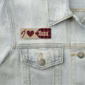 Porte-nom Amour, vacances, Saint Valentin (En situation)