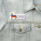 Porte-nom Animal de fête Rainbow Donkey Piñata Fiesta (En situation)