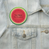 Porte-nom Arrière - plan de tranche de pastèque (En situation)