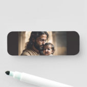 Porte-nom art de Jésus (En situation)