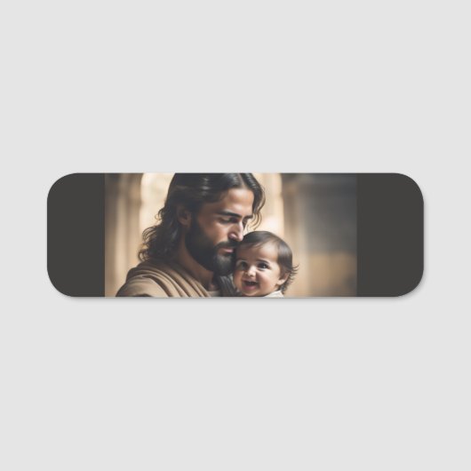 Porte-nom art de Jésus (Devant)