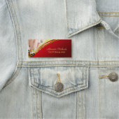 Porte-nom Artiste de maquillage d'art moderne professionnel (En situation)