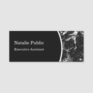 Porte-nom Assistant Exécutif Bureau Classique