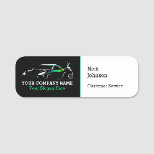 Porte-nom Atelier de peinture de carrosserie automobile prof