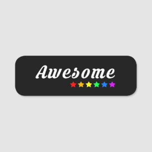 Porte-nom Awesome    LGBTQ+ Pride 