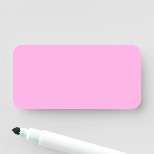 Porte-nom Baker Miller Pink (En situation)