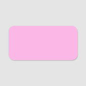 Porte-nom Baker Miller Pink (Devant)