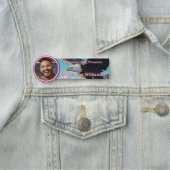 Porte-nom Balise Amérique personnalisée 250, Jour de l'Indép (En situation)