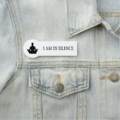 Porte-nom Balise de méditation silencieuse (En situation)