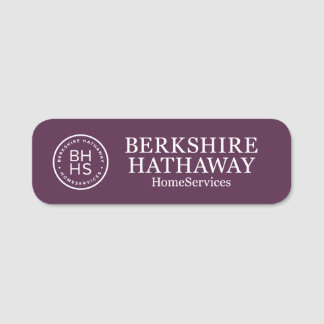 Porte-nom Balise de nom Berkshire Hathaway