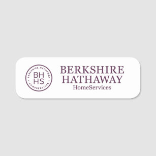 Porte-nom Balise de nom Berkshire Hathaway