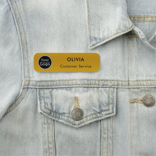 Porte-nom Balise de nom classique (En situation)