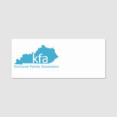 Porte-nom Balise de nom classique (Devant)