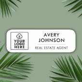 Porte-nom Balise de nom d'agent immobilier magnétique avec l