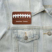 Porte-nom Balise de nom de conception de football (En situation)