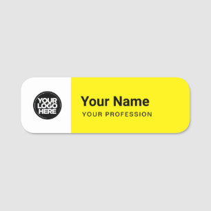 Porte-nom Balise de nom de la broche personnalisée de l'empl