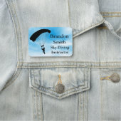 Porte-nom Balise de nom de la conception de parachutisme Sky (En situation)