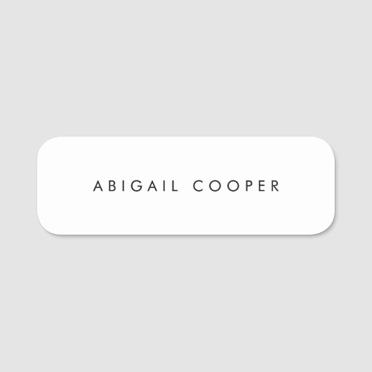 Porte-nom Balise de nom de la tulane SDT (Devant)