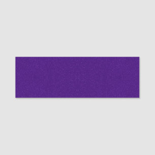Porte-nom Balise de nom de Parties scintillant violet person