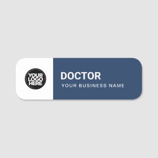 Porte-nom Balise de nom d'épingle du médecin personnalisé ou