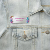 Porte-nom Balise de nom des cristaux d'iridescente (En situation)