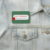 Porte-nom Balise de nom du bureau personnalisé de l'enseigna (En situation)