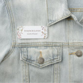 Porte-nom balise de nom fleur sauvage (En situation)