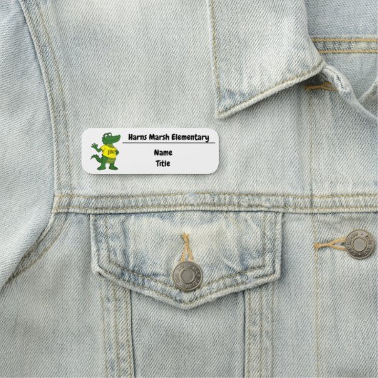 Porte-nom Balise de nom Marshall Thumbs Up (En situation)