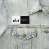 Porte-nom Balise magnétique personnalisée Nom de l'employé L (En situation)