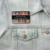 Porte-nom Balise Nom de la conception de bibliothèque (En situation)