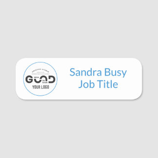 Porte-nom Balise Nom de l'employé de l'entreprise magnétique