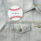 Porte-nom Balise Nom du design de base-ball (En situation)