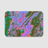 Porte-nom Balise Nom du marbre aigre (Devant)