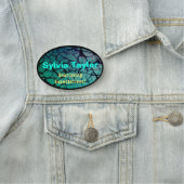 Porte-nom Balise Nom du verre brisé (En situation)