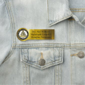 Porte-nom Balise Nom maître (En situation)