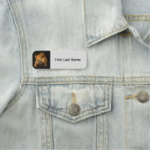 Porte-nom Balise Personnaliser le nom de l'animal d'écureuil (En situation)