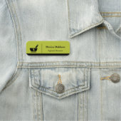 Porte-nom Balise RX Pharmacy Logo Pharmist Service Médicale (En situation)