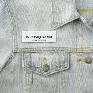Porte-nom Balises de nom et insignes personnalisés Office