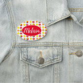 Porte-nom Beach Boardwalk Sun Crab Beachball Starfish (En situation)