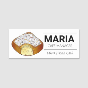 Porte-nom Beignet Pâtisserie Louisiane LA Nouvelle Orléans N